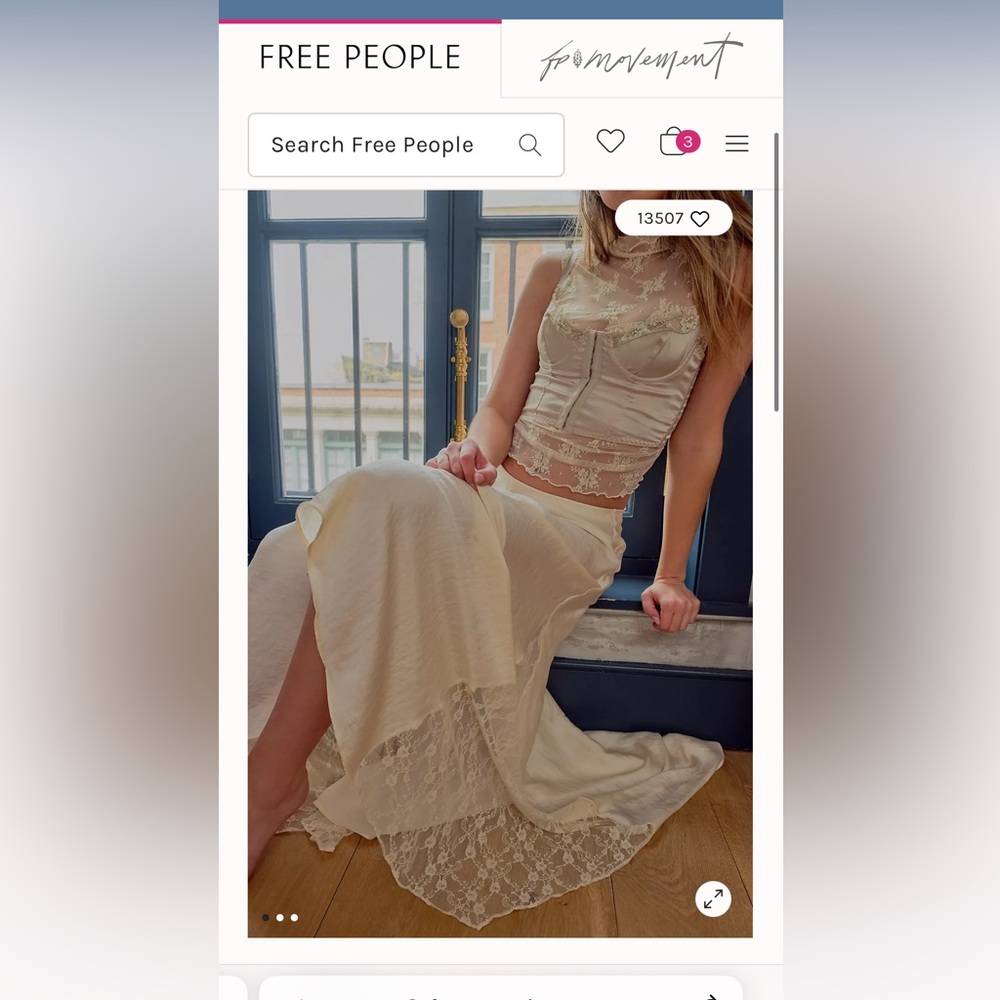 Free people make you mine half slip